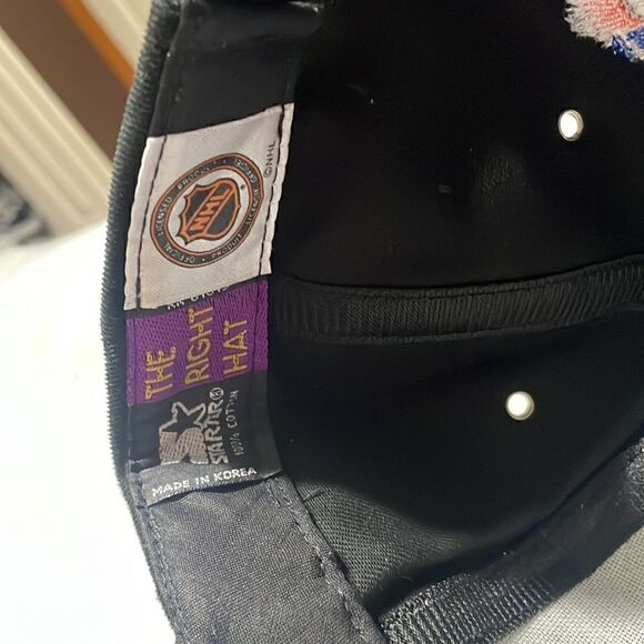 ‼️RARE‼️ **VINTAGE** Starter 1998 Detroit Red Wing Championship Hat - Picture 5 of 6